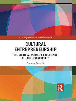 cover image of Cultural Entrepreneurship